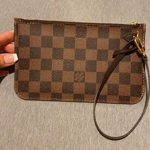louis vuitton damier neverfull pm pochette